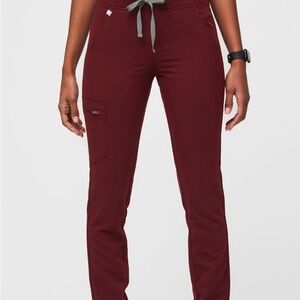 Figs Women's Maroon Joggers - Zamora